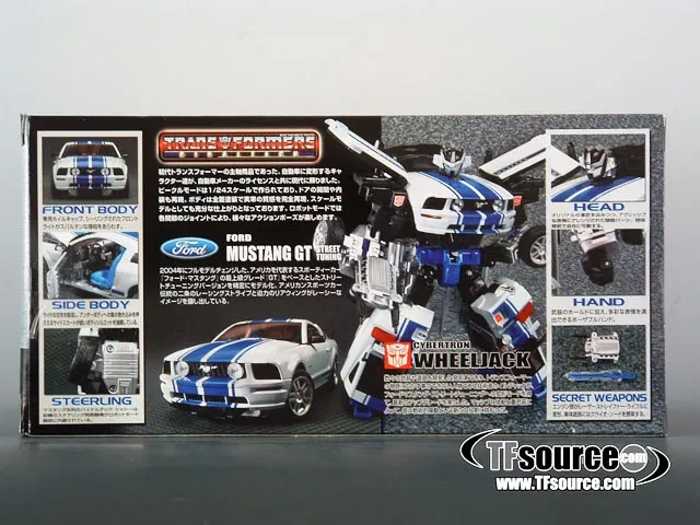 BT-14 Wheeljack | Ford Mustang GT | Transformers Binaltech