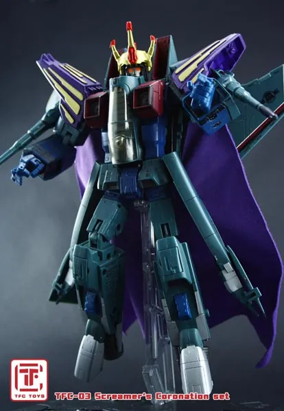 TFC-03 Screamers Coronation Crown and Cape Set | TFC Toys