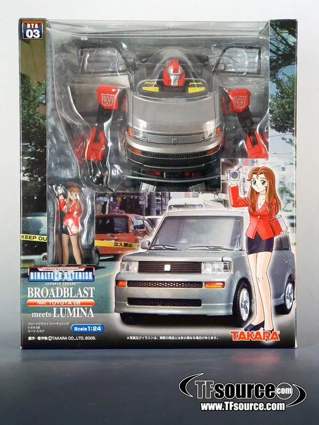 BTA-03 Broadblast with Lumina | Scion xB | Transformers Binaltech Asterisk