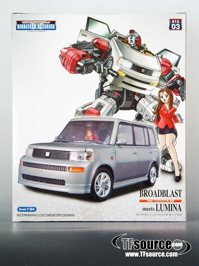 BTA-03 Broadblast with Lumina | Scion xB | Transformers Binaltech Asterisk