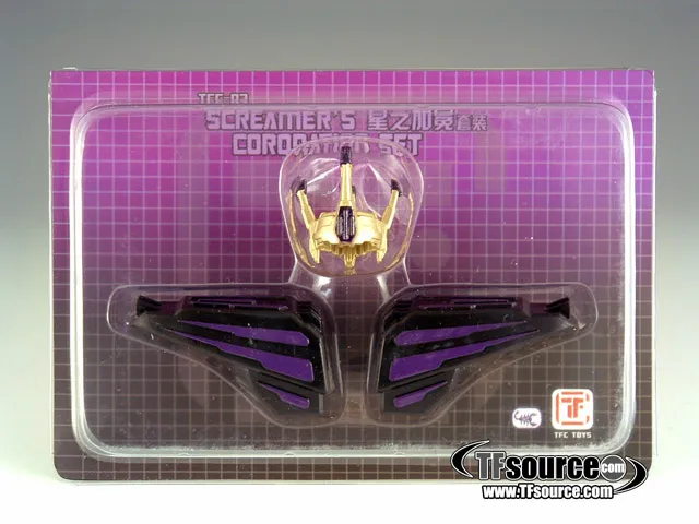 TFC-03 S-Warps Coronation Crown and Cape Set | TFC Toys