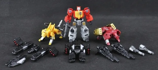 IF-EX03 Sonictech Bassrhino Leotrible Set of 3 | Iron Factory | Upgrade Kit