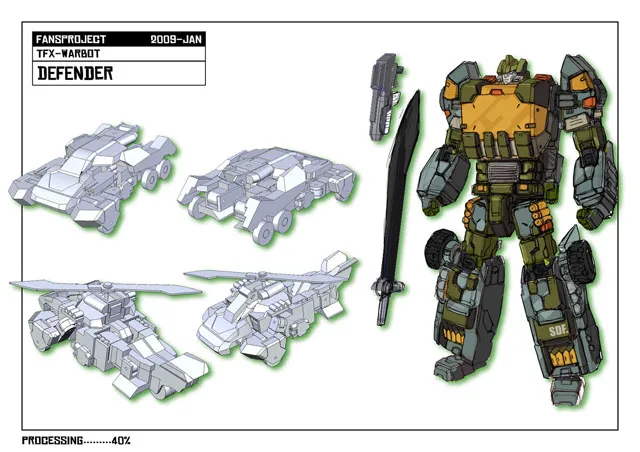 WB001 Defender | Fansproject Warbot