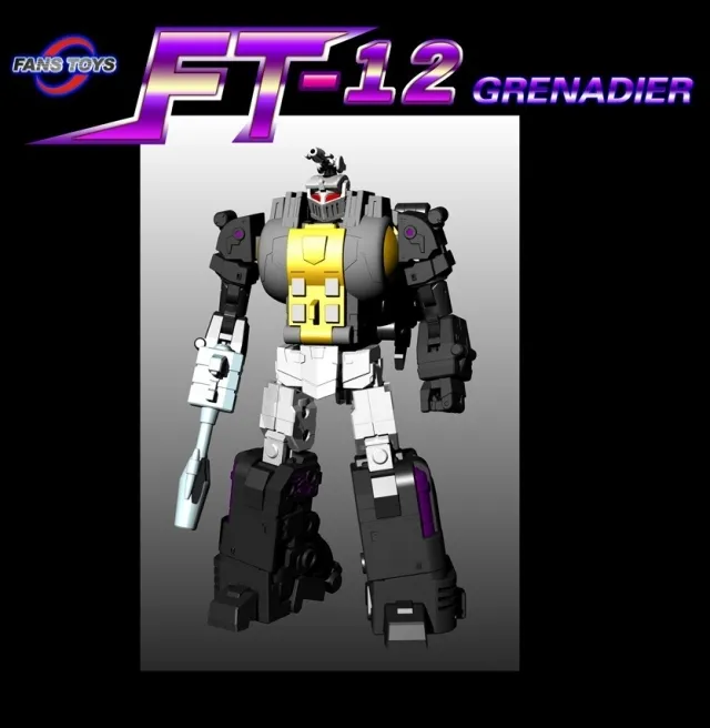 FT-12 Grenadier Grey Chest | Fans Toys