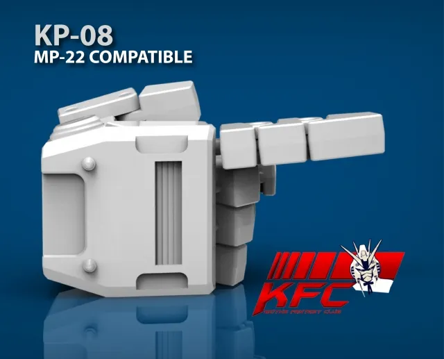 KP-08 Posable Hands Set for Transformers Masterpiece MP-22 Ultra Magnus | Kfc Keiths Fantasy Club | Upgrade Kit