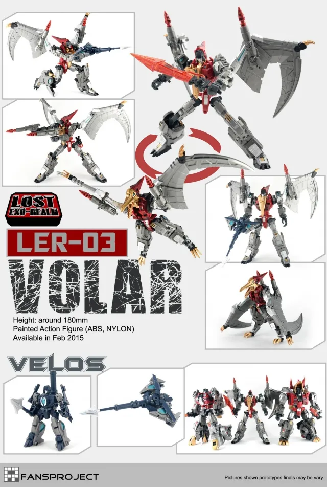 LER-03 Volar and Velos | Fansproject Lost Exo Realm
