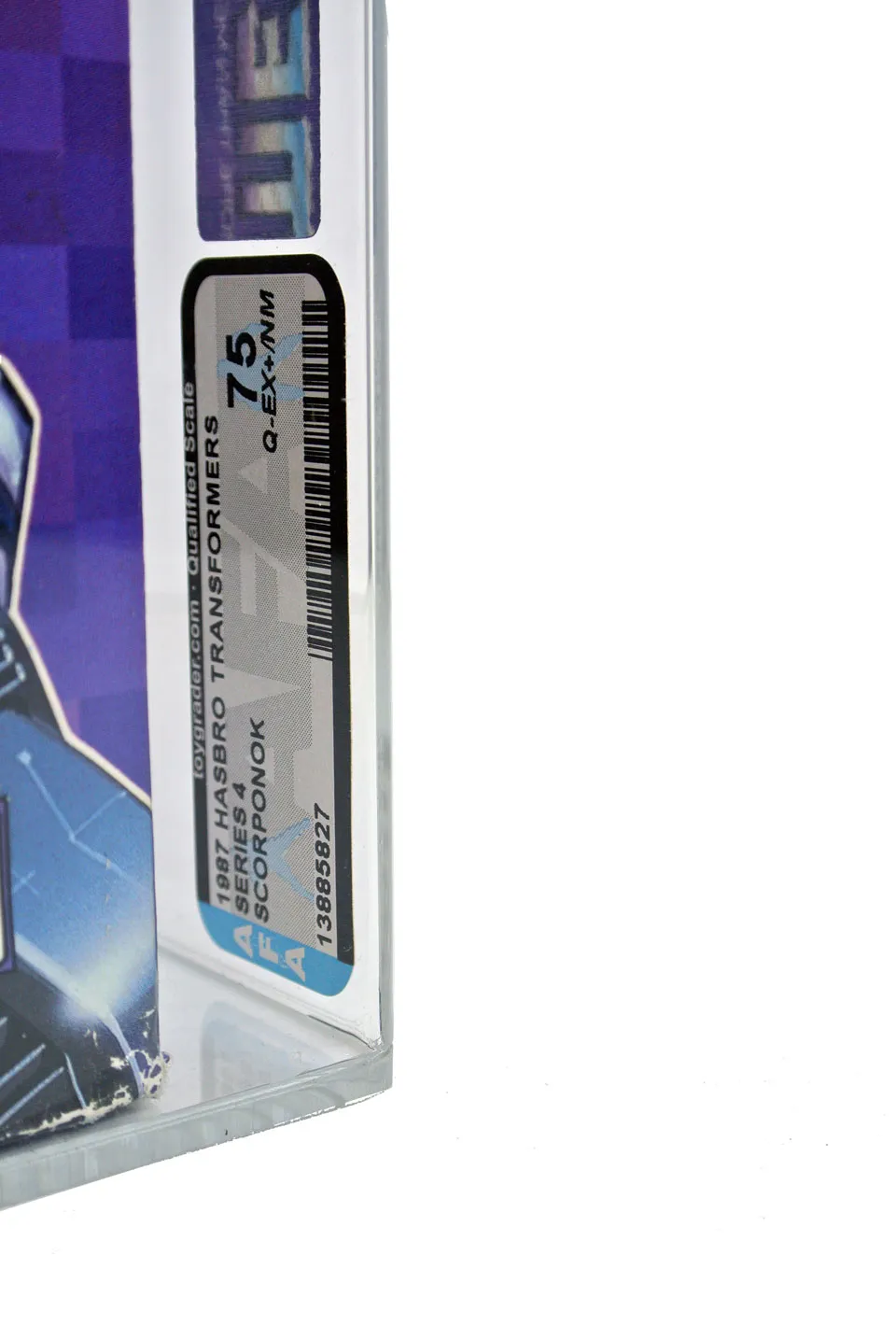 Scorponok AFA Q85 Headmaster Vintage Transformers G1