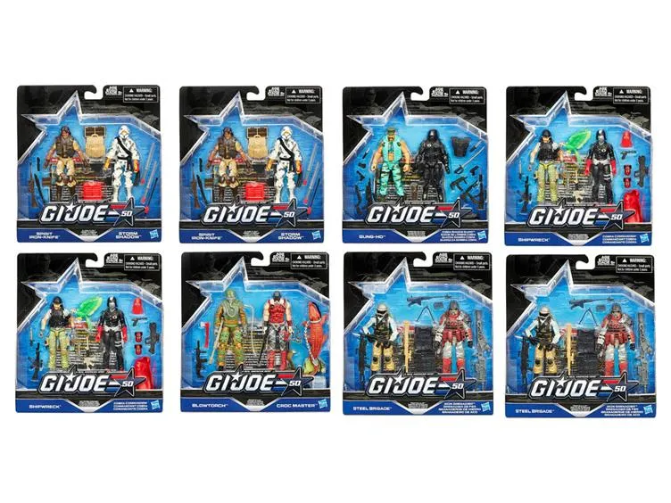 Versus 2-pack Wave 3 Case of 8 3.75-Inch Scale | G.I. 50th Anniversary