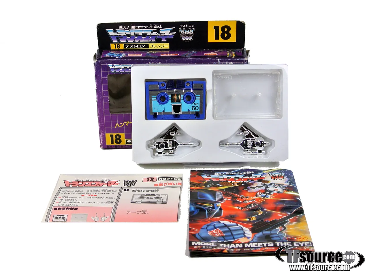 18 Frenzy Cassette | Vintage Japanese G1 Transformers