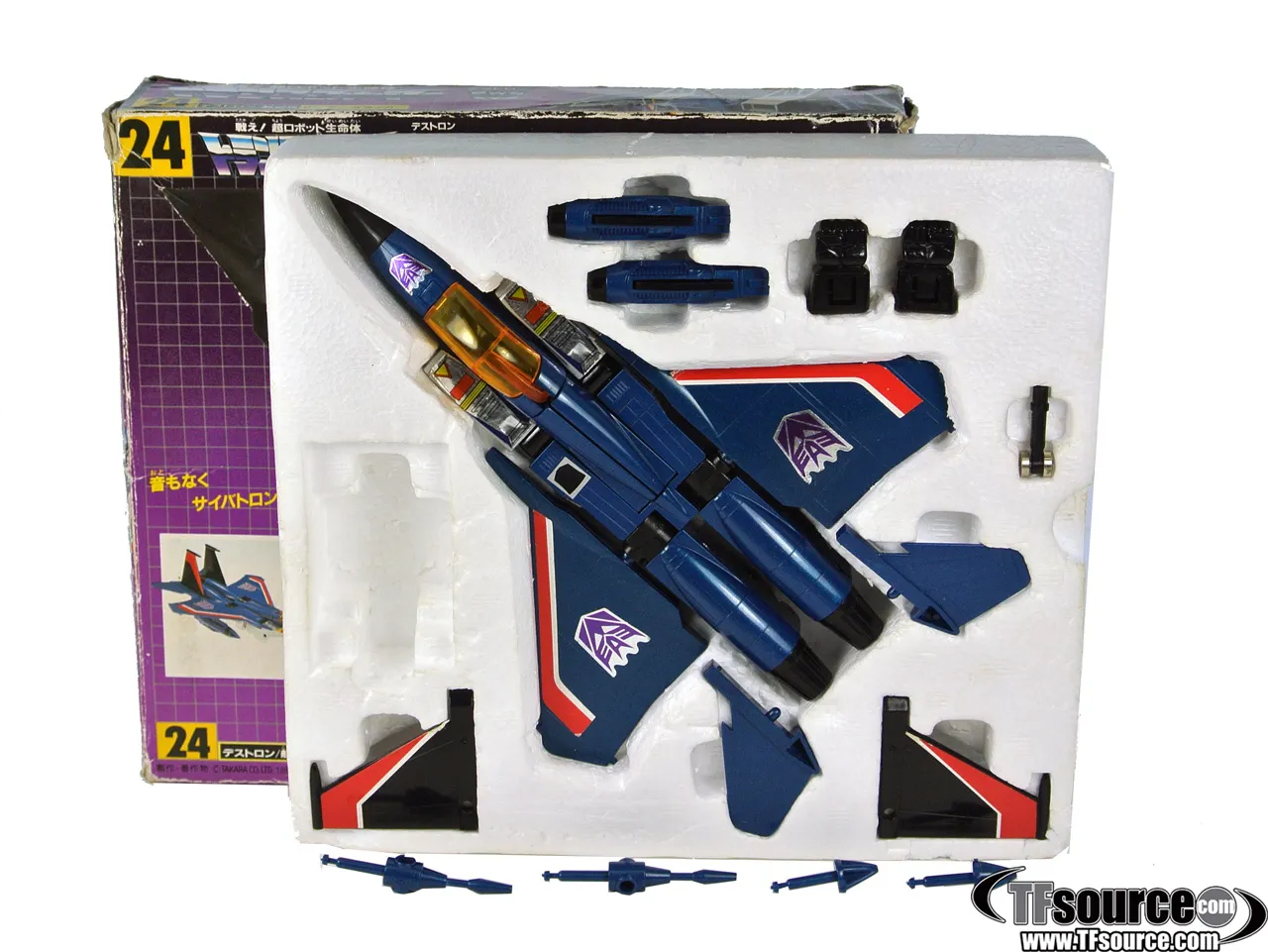 24 Thundercracker Seeker Jet | Vintage Japanese G1 Transformers
