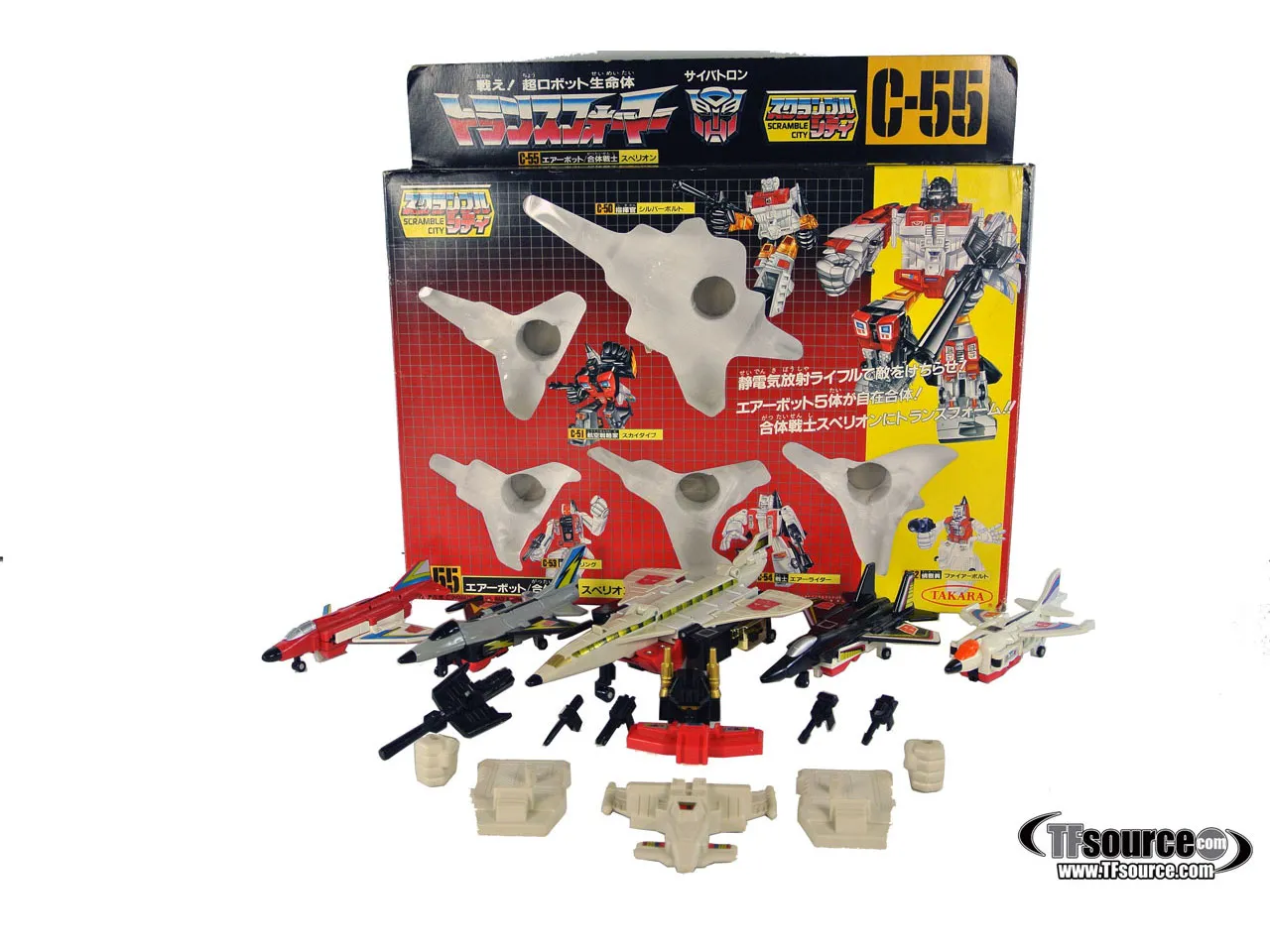 C-55 Superion Combiner | Vintage Japanese G1 Transformers