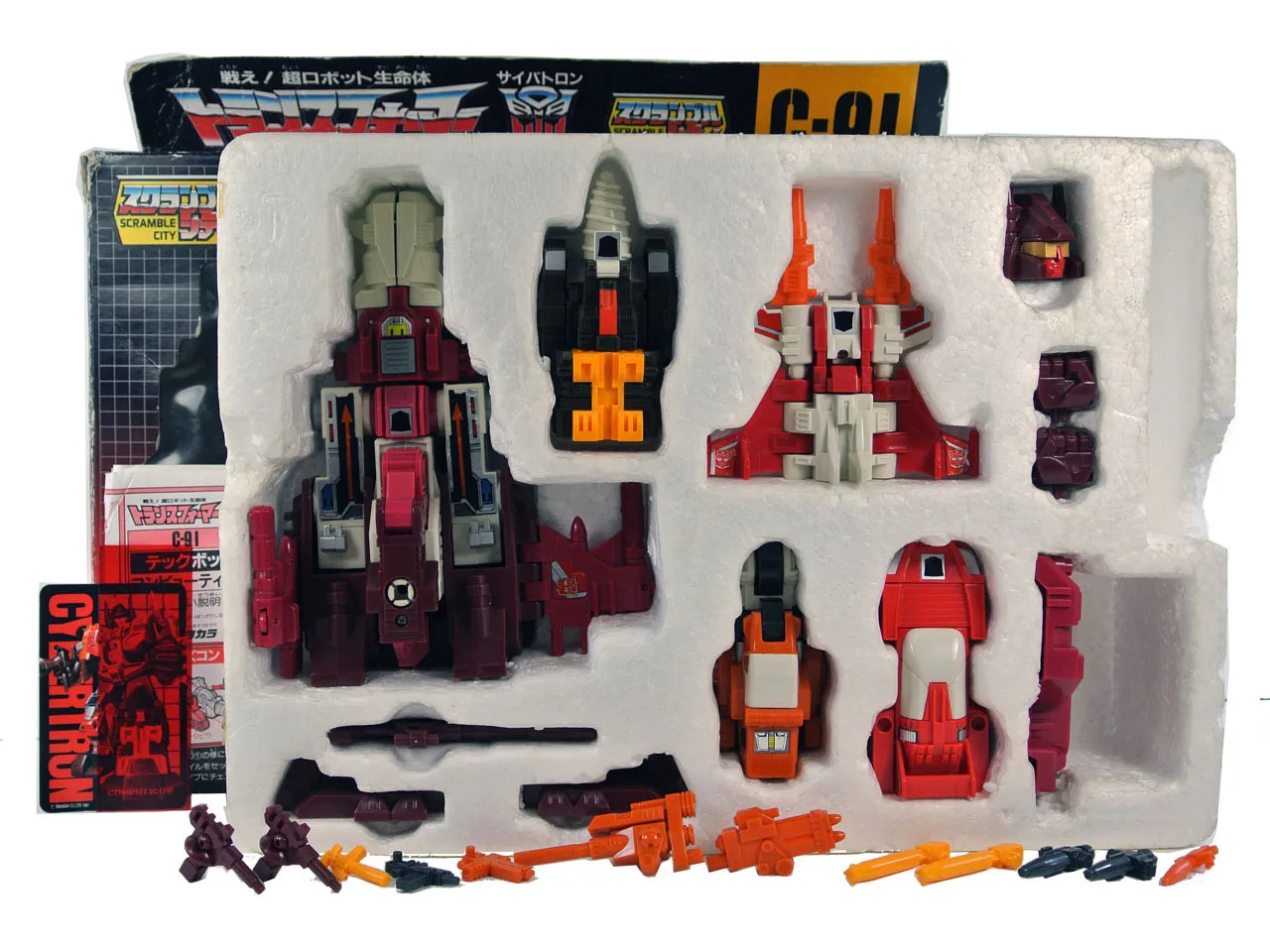 C-91 Computron Combiner | Vintage Japanese G1 Transformers