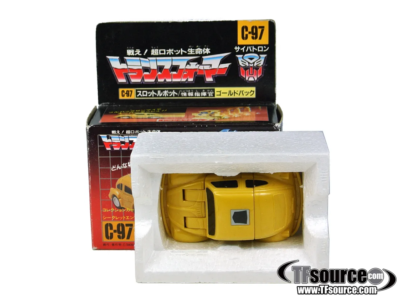 C-97 Goldbug Throttlebots | Vintage Japanese G1 Transformers