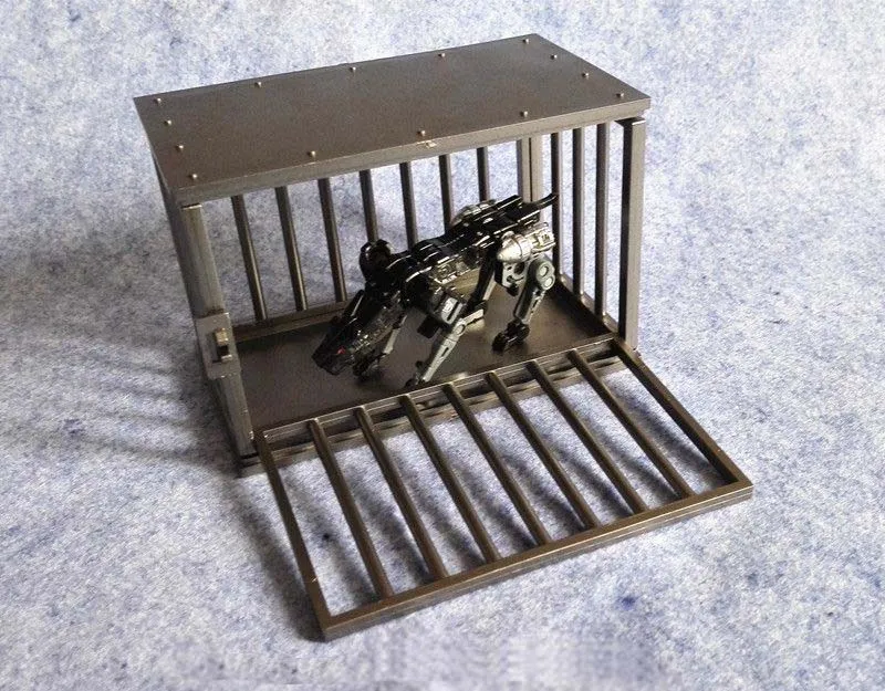 KP-05 Cassette Beast Cage | Metallic Grey Version | KFC Toys