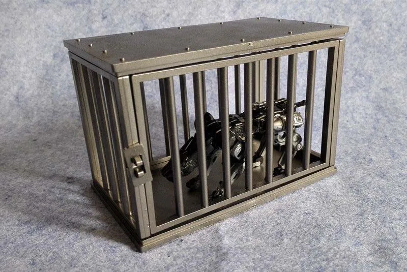 KP-05 Cassette Beast Cage | Metallic Grey Version | KFC Toys