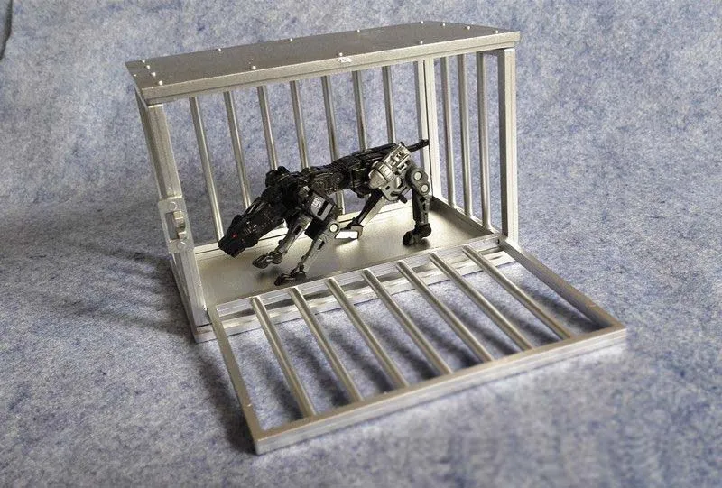 KP-05 Cassette Beast Cage | Silver Version | KFC Toys