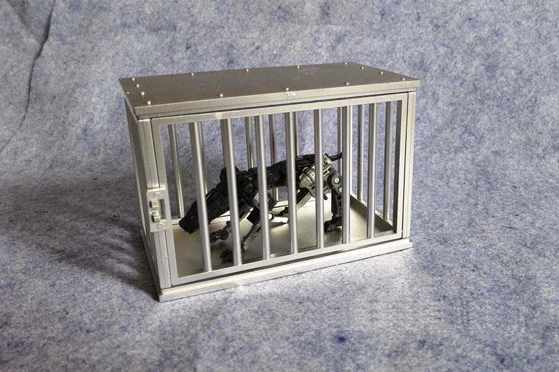 KP-05 Cassette Beast Cage | Silver Version | KFC Toys