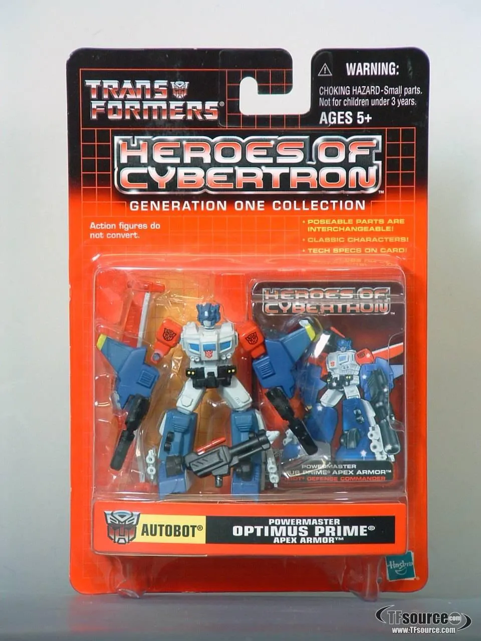 Powermaster Optimus Prime Apex Armor | Transformers Heroes of Cybertron HOC
