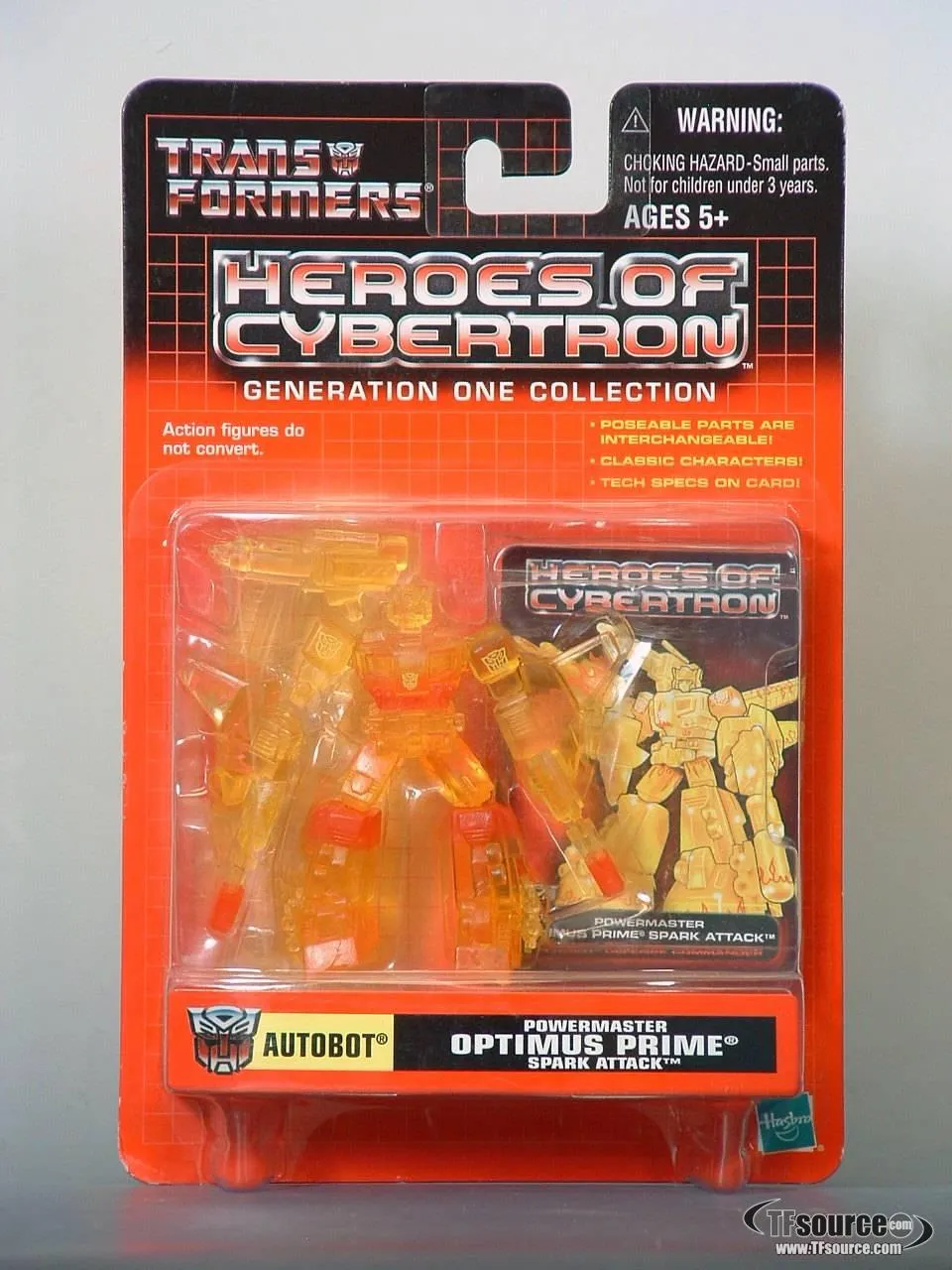 Powermaster Optimus Prime Spark Attack | Transformers Heroes of Cybertron HOC