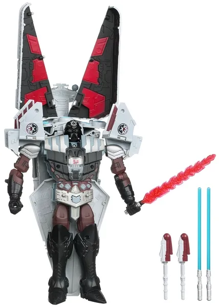 Darth Vader to Star Destroyer | Star Wars Transformers Crossover