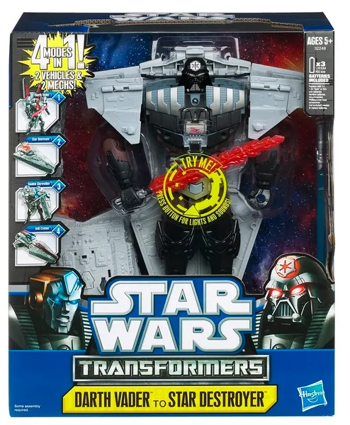 Darth Vader to Star Destroyer | Star Wars Transformers Crossover