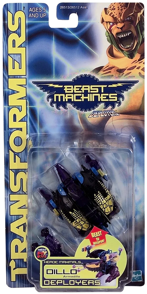 Deployers Dillo | Transformers Beast Machines