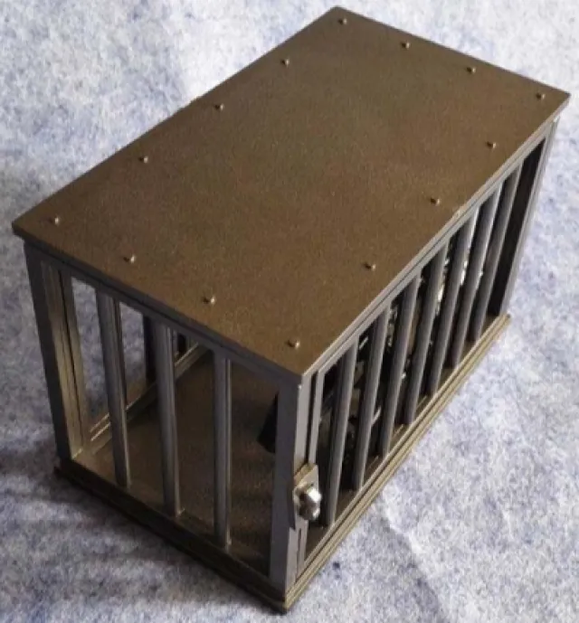 KP-05 Cassette Beast Cage | Metallic Grey Version | KFC Toys