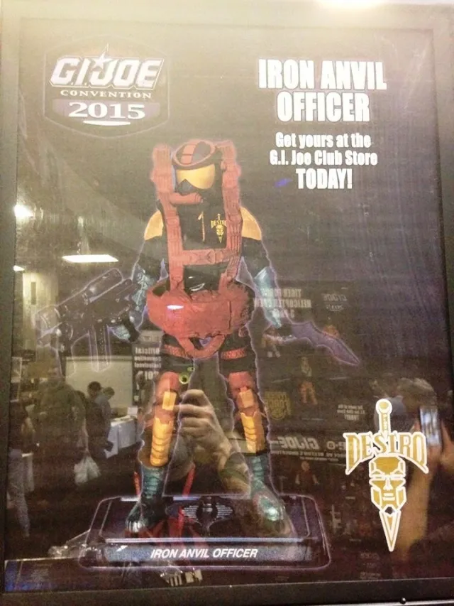 Iron Anvil Officer Paratrooper 3.75-Inch Scale | G.I. Joe Joecon 2015 Convention Exclusive