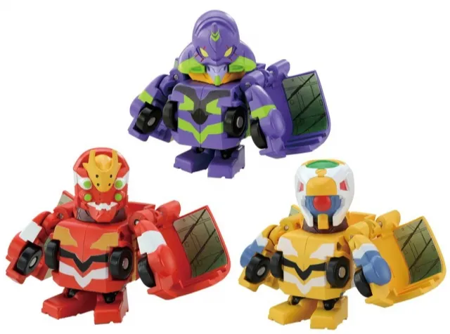 QTC-02 Evangelion 3 Figure Set | Transformers Q-Series