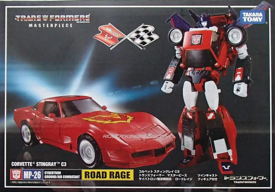MP-26 Road Rage Red Tracks | Transformers Masterpiece