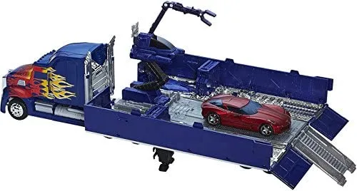 Leader Class Optimus Prime with Trailer and Sideswipe | Transformers 4 Age of Extinction AOE
