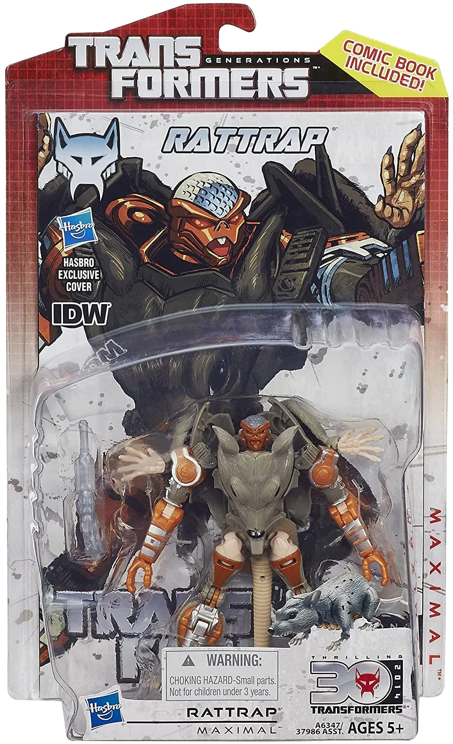 Deluxe Class Rattrap | Transformers Generations Thrilling 30