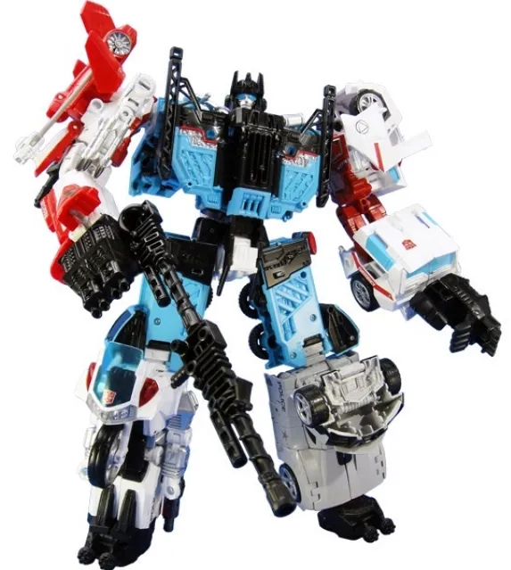 UW-03 Defensor Combiner Set of 5 Exclusive | Transformers Unite Warriors