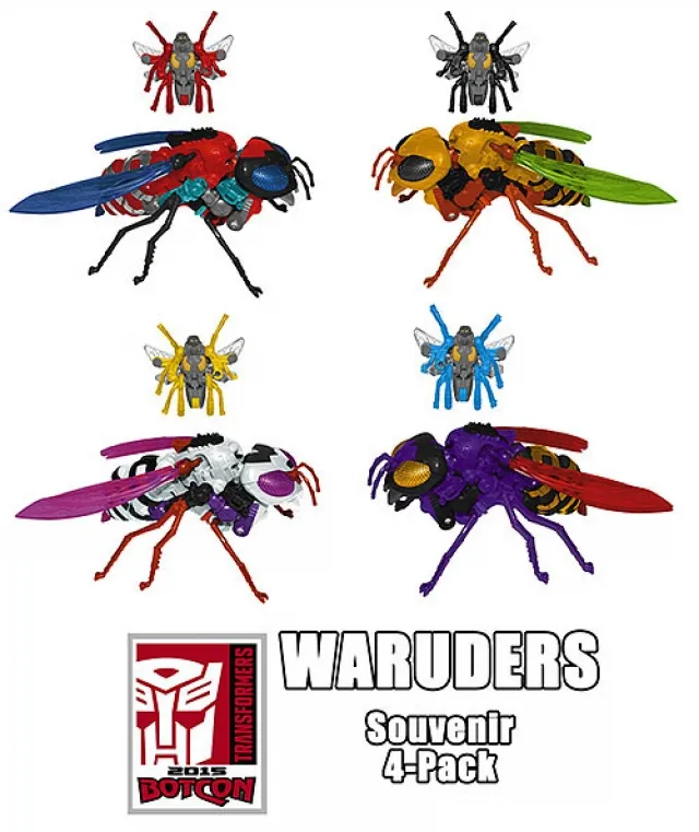War Riders 4 Pack Botcon Exclusive | Transformers Convention Botcon 2015