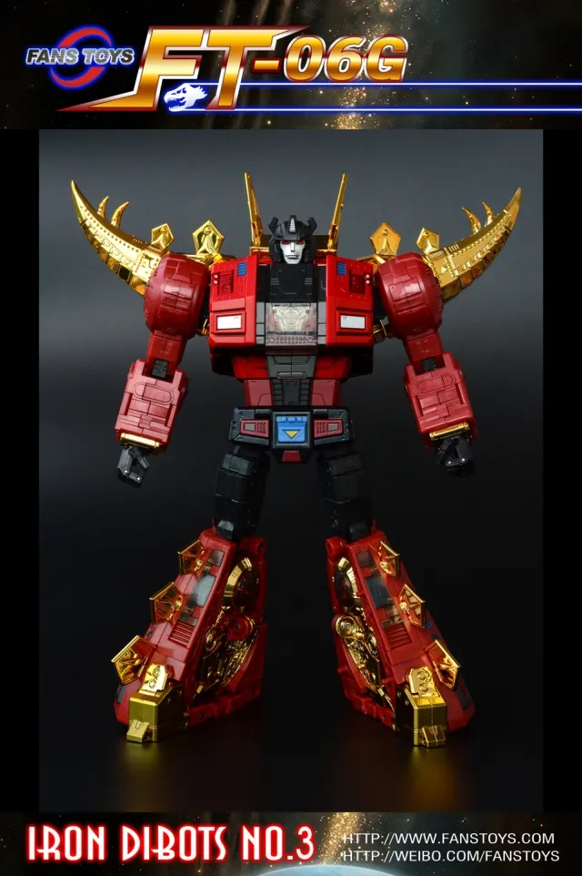 FT-06G Sever Red Version Limited Edition | Fans Toys Iron Dibots