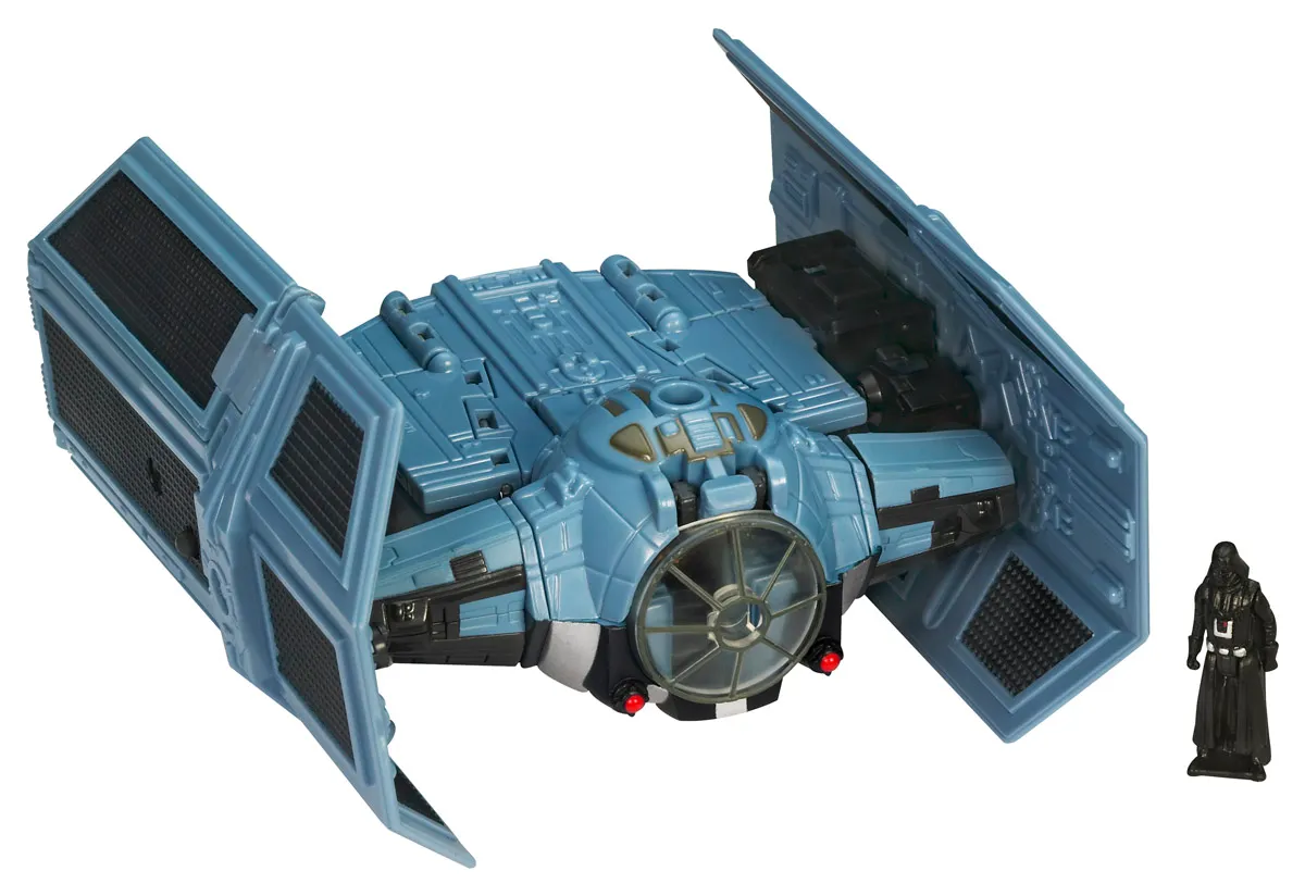 Darth Vader Tie Advanced | Star Wars Transformers Crossover