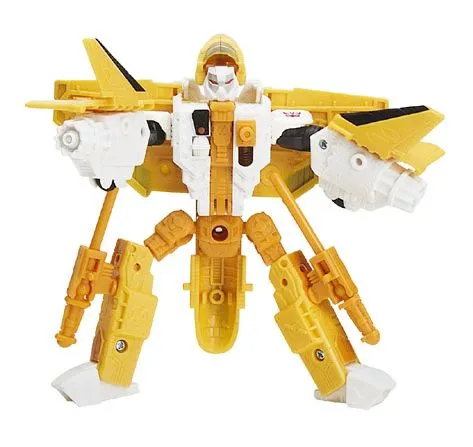 Deluxe Class Sunstorm with Inferno and Street Action Mini-Con Team | Transformers Universe