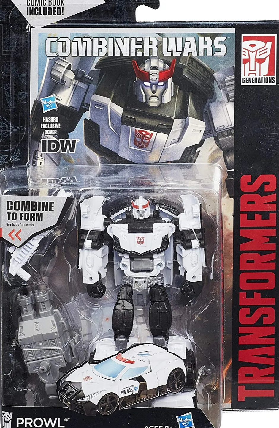 Deluxe Prowl | Transformers Generations Combiner Wars