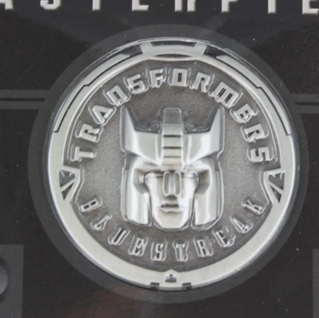 MP-18B Blue Bluestreak Collectors Coin | Transformers Masterpiece