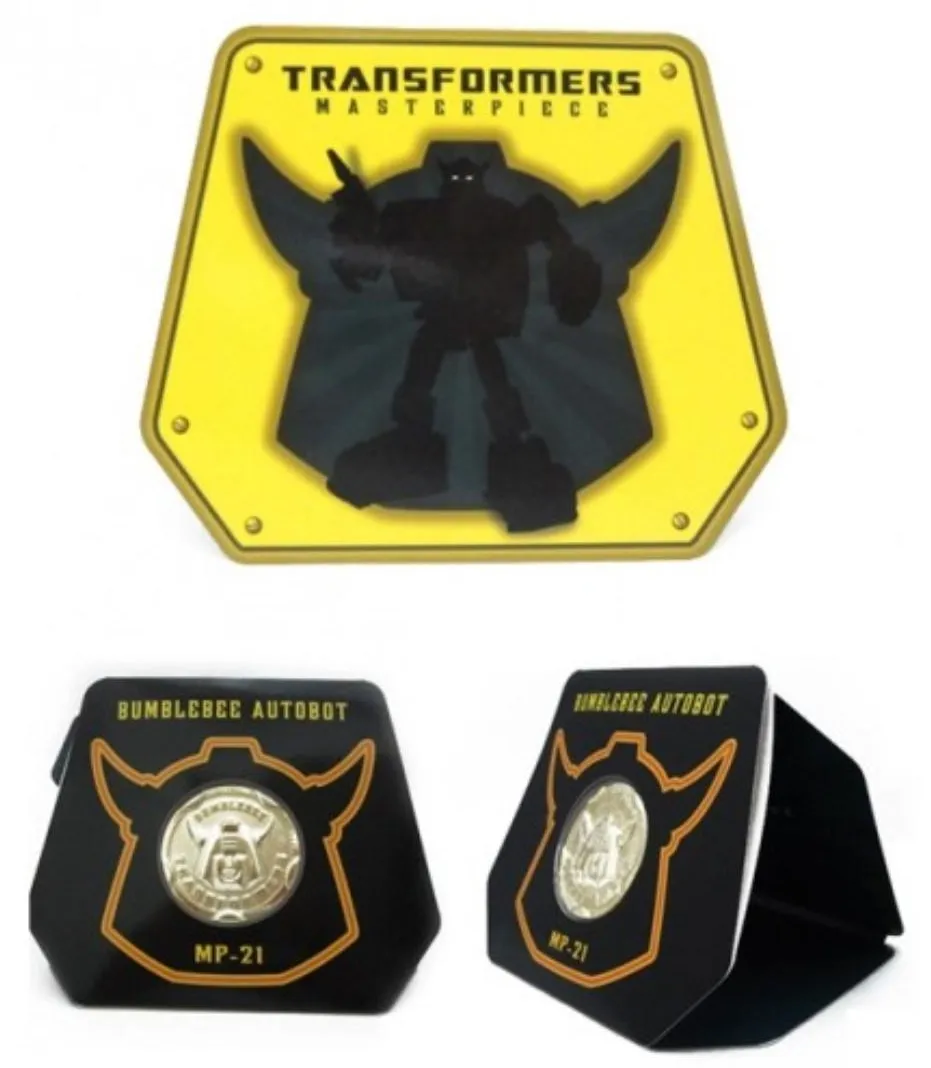 MP-21 Bumblebee Collectors Coin | Transformers Masterpiece