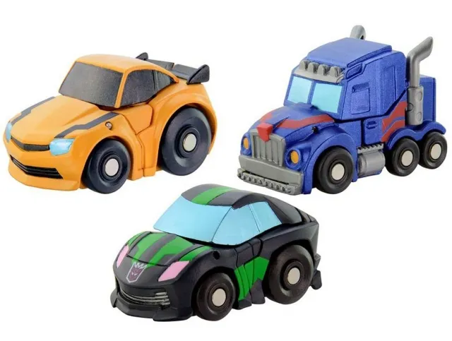 QTFS-01 Anime Shuyaku Set of 3 Figures | Transformers Q-Series