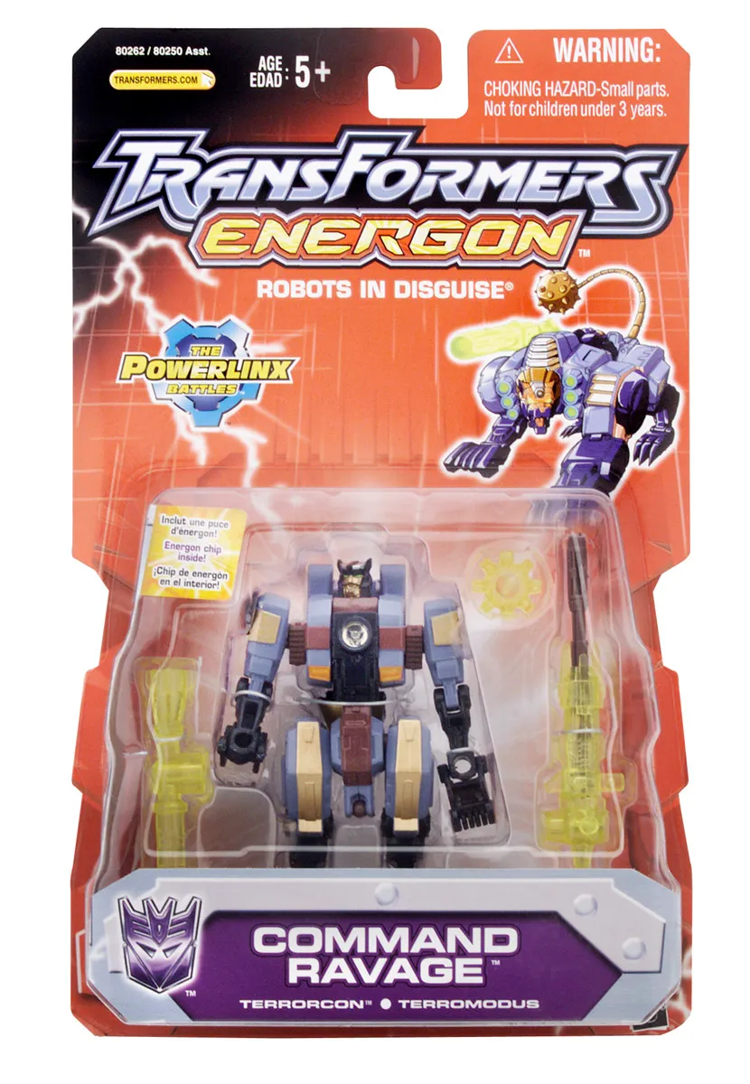 Basic Class Command Ravage | Transformers Energon