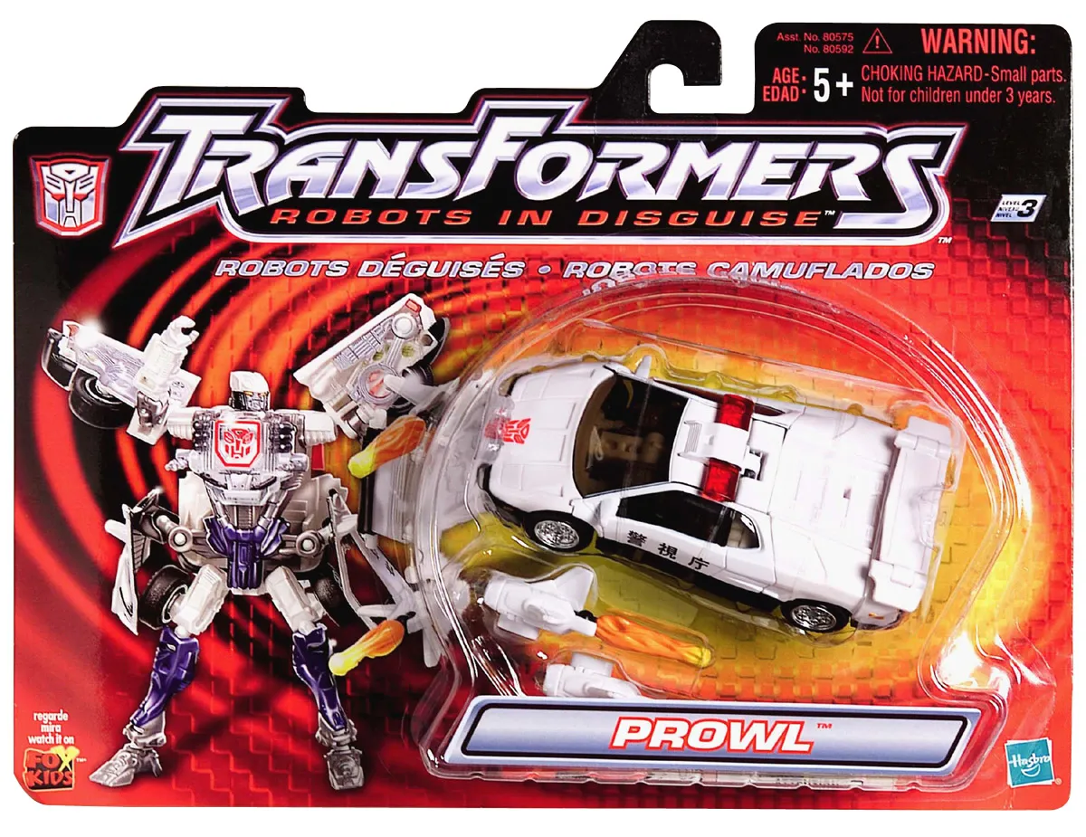 Prowl Deluxe Class | Transformers Robots in Disguise RID