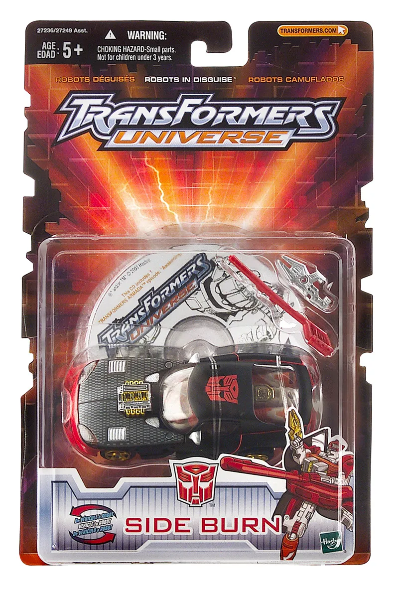Deluxe Class Side Burn | Transformers Universe
