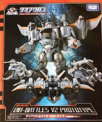DA-01EX Dia-battles Version 2 Moonbase Exclusive Version | Diaclone Reboot