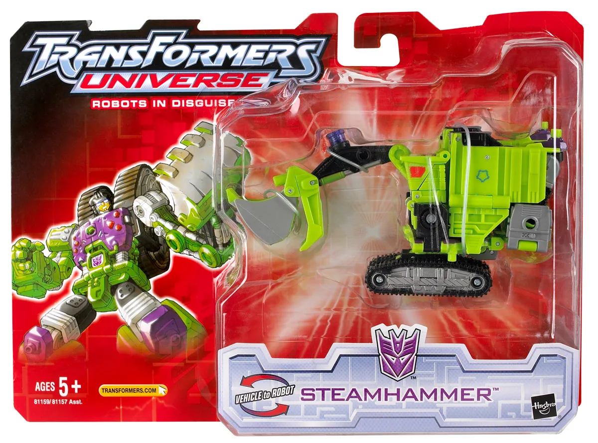 Deluxe Class Steamhammer | Transformers Universe