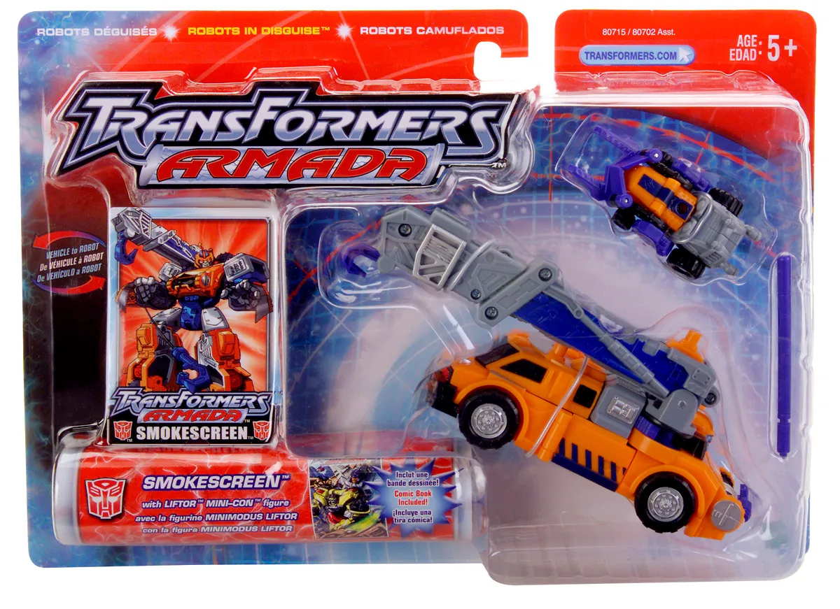 Smokescreen and Liftor Mini-Con Super-con | Transformers Armada