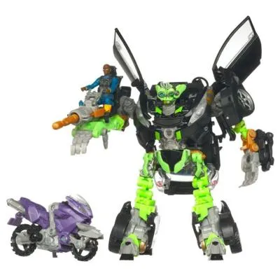 Deluxe Class Skids and Elita-1 with Sergeant Epps | Transformers 3 Dark of the Moon DOTM