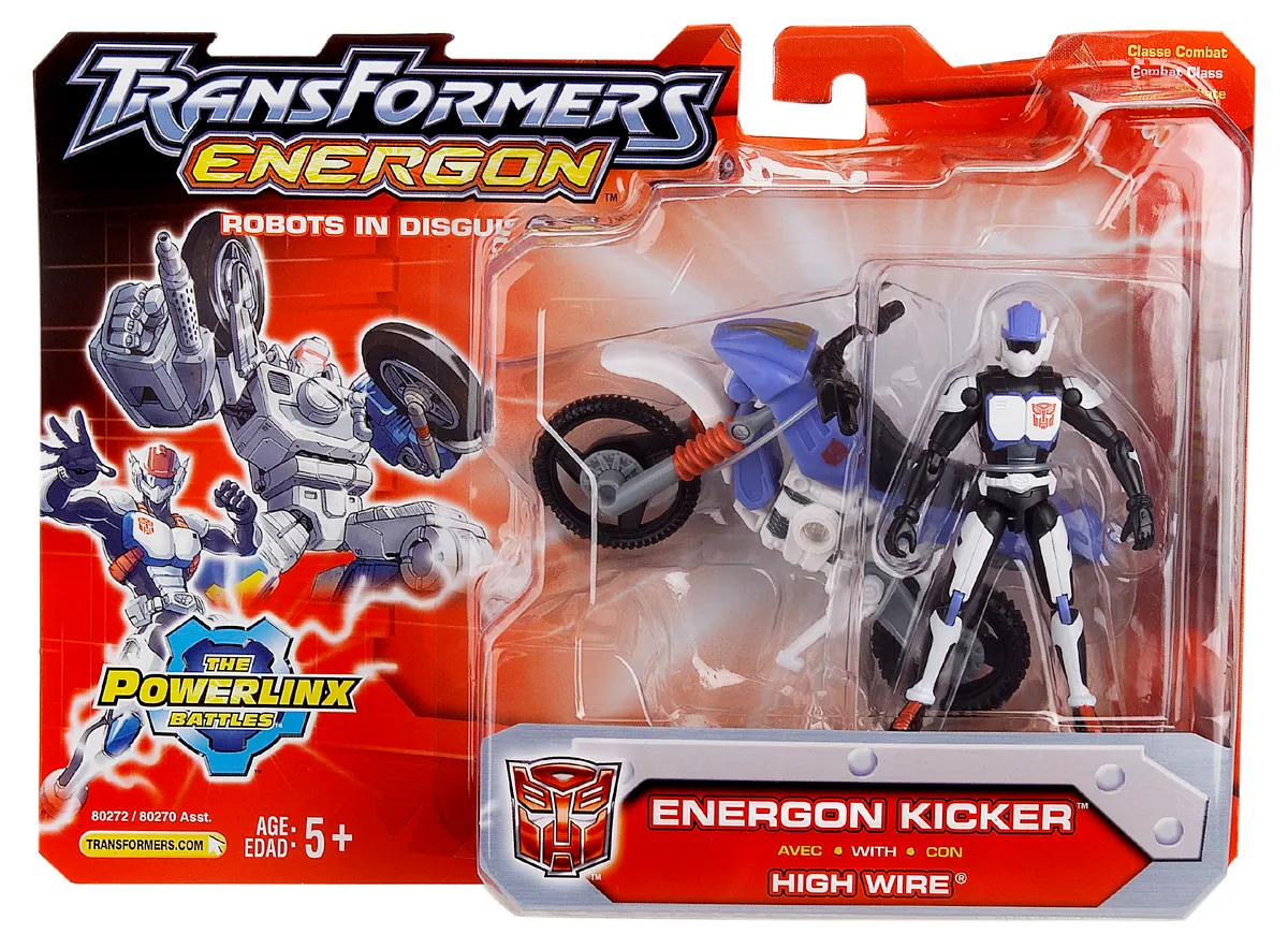 Deluxe Class Energon Kicker with High Wire | Transformers Energon