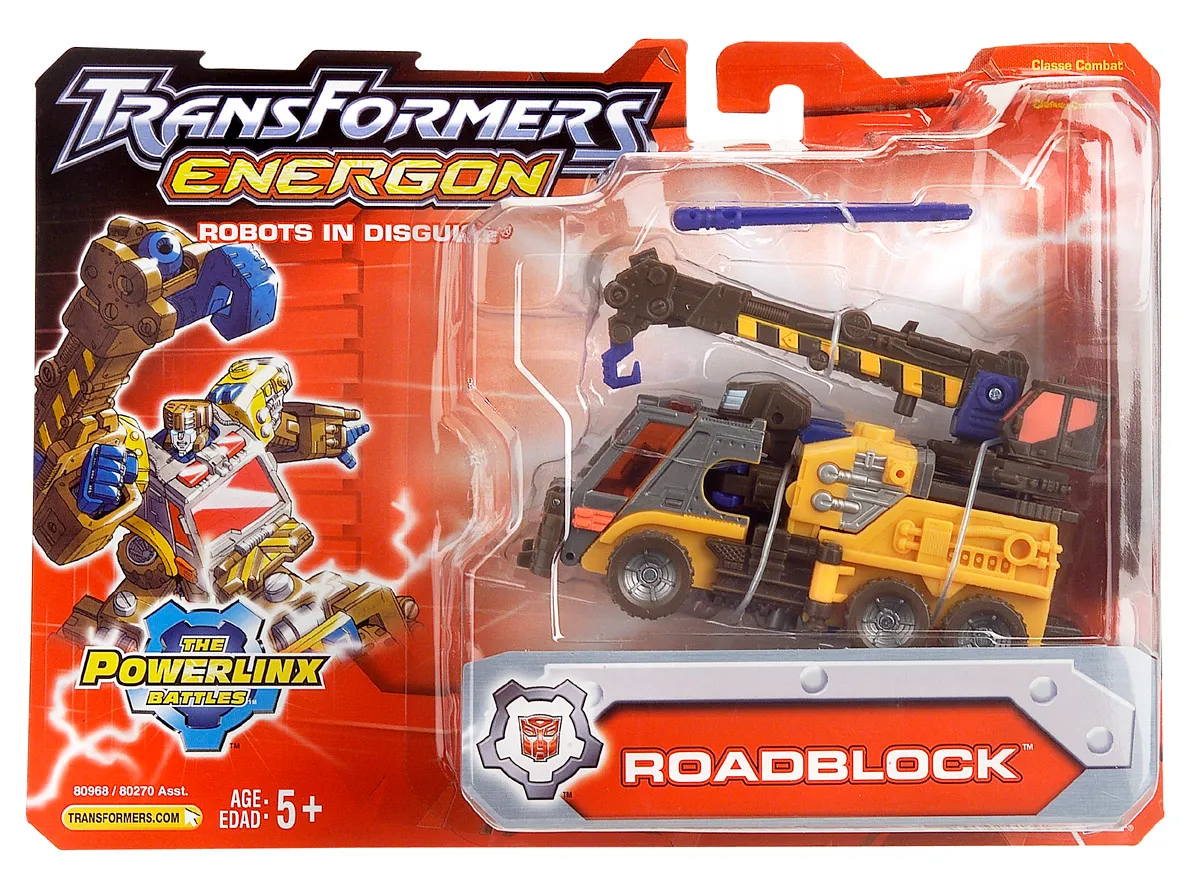 Deluxe Class Roadblock | Transformers Energon
